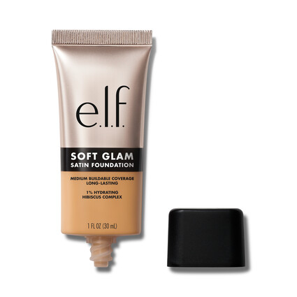 Soft Glam Satin Foundation, 32 Medium Neutral - medium with neutral undertones