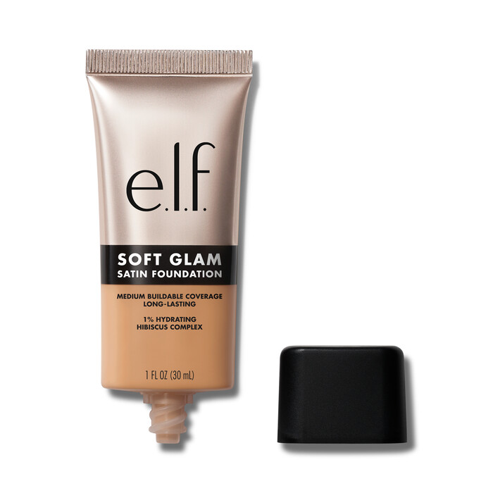 Soft Glam Satin Foundation, 33 Medium Warm - medium with warm undertones